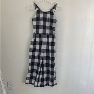 Habitual Girls Gingham Jumpsuit